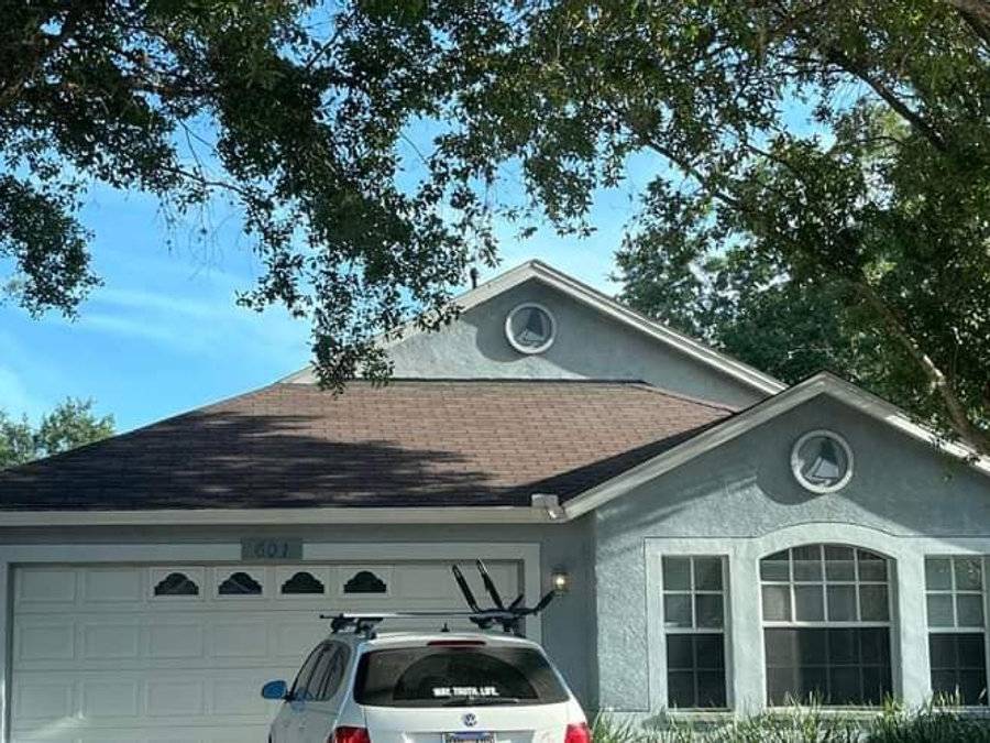 Home exterior after remodelling work